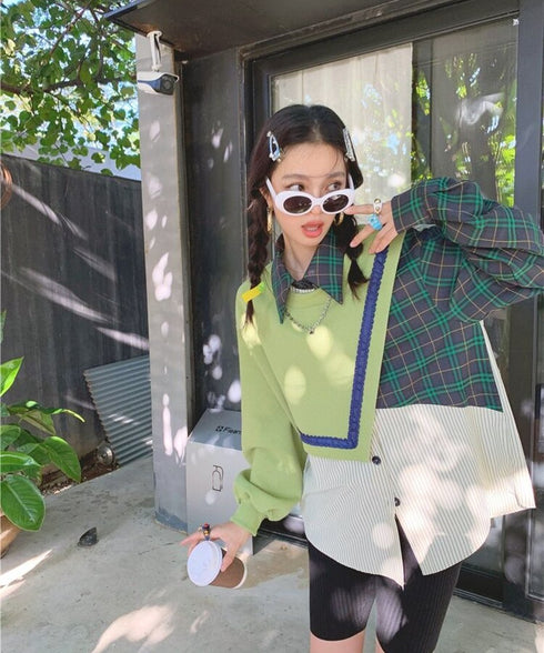 Half Layered Blouse